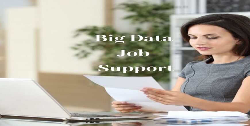 Big Data Job Support