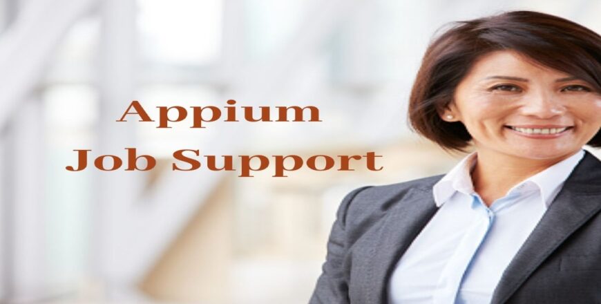 Appium Job Support