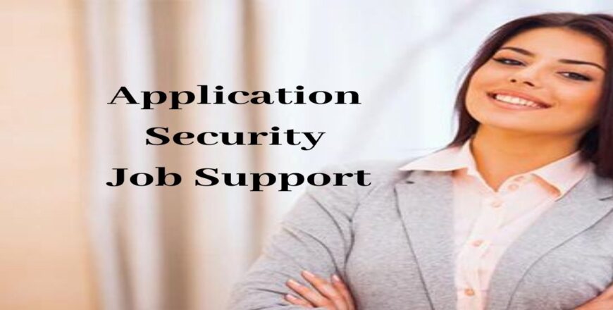 Application Security Job Support